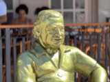 Estátua do escritor Jorque Amado em Ilhéus