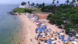 Praia da Boa Viagem em Salvador
