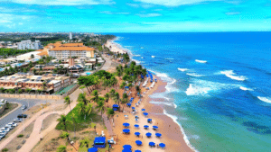 Praia de Stella Maris em Salvador