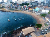 Praia do Rio Vermelho em Salvador