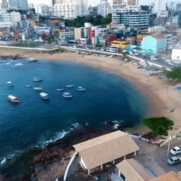Praia do Rio Vermelho em Salvador