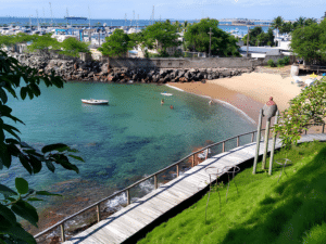 Prainha do Solar do Unhão em Salvador